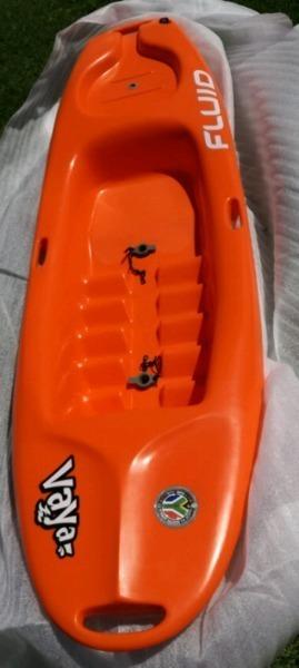 Brand New Kiddies Fluid Vaya Kayak - Orange