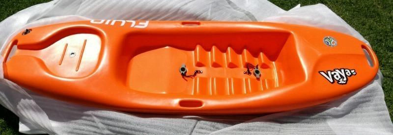 Brand New Kiddies Fluid Vaya Kayak - Orange