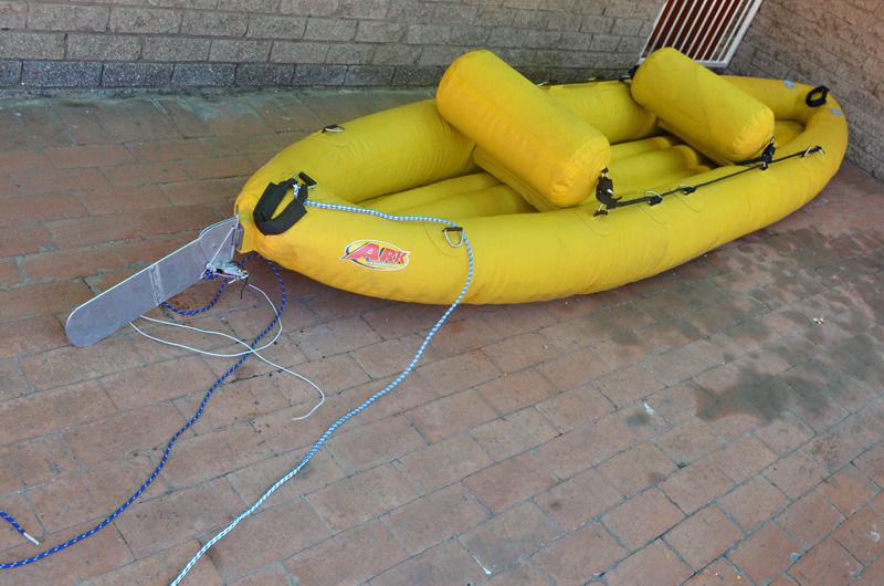 Inflatable Kayak never been used - condition excellent