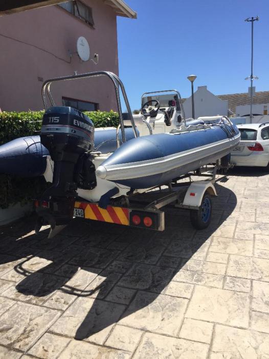 Prestige Scanner 555 with 115 Evinrude 2 stroke Autolube
