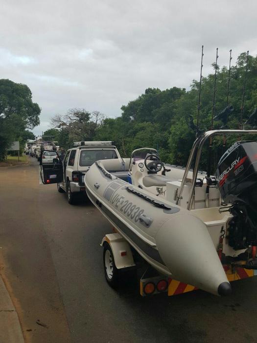 Semi Rigid Boat