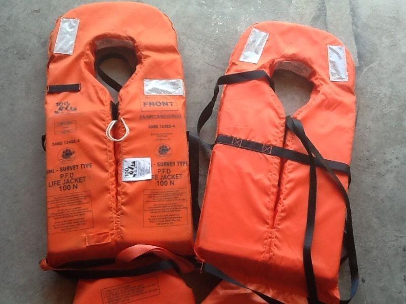 Life jackets for sale
