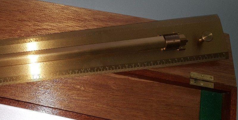 600 mm Brass ship horisontal ruler
