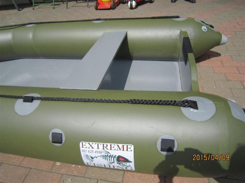 Inflatable rubber duck boat 3.2m.Perfect for species and bass fishing .NEW