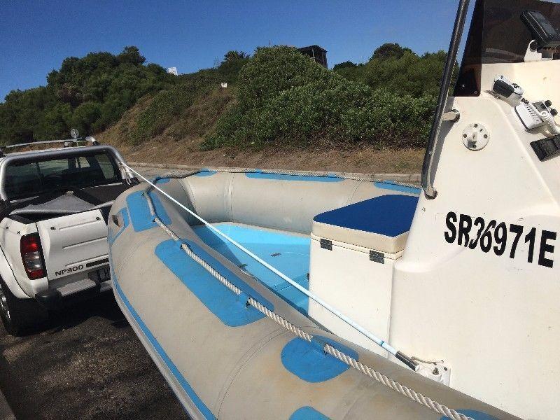 5.4m Semi rigid rubber duck!