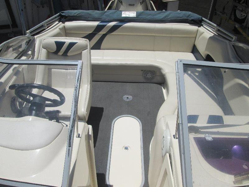 Countess 190 with a Honda BF150 hp Four stroke engine