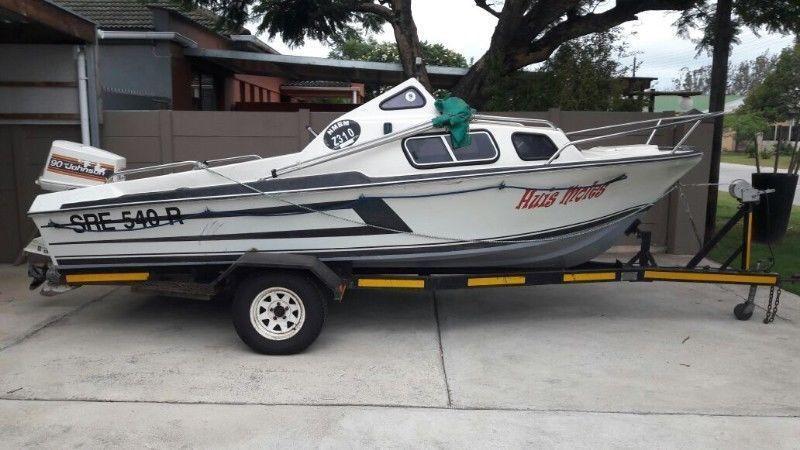 flamingo boat 17ft with evinrude seahorse