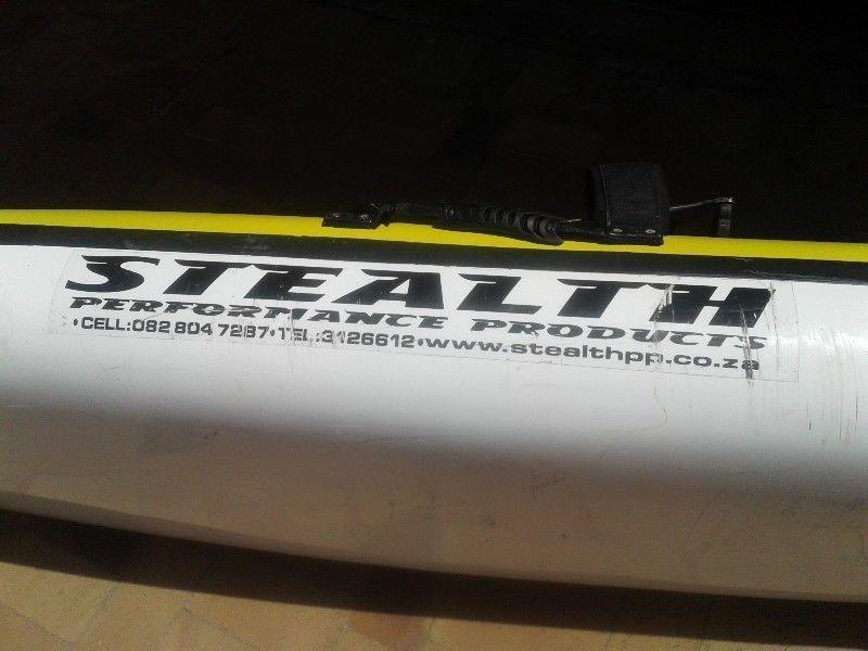 Stealth fishing kayak
