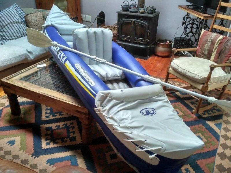 Inflatable canoe, brand new