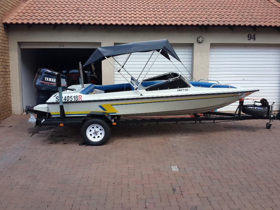 156 Swift Ski Boat with 115 V4 Yamaha for sale