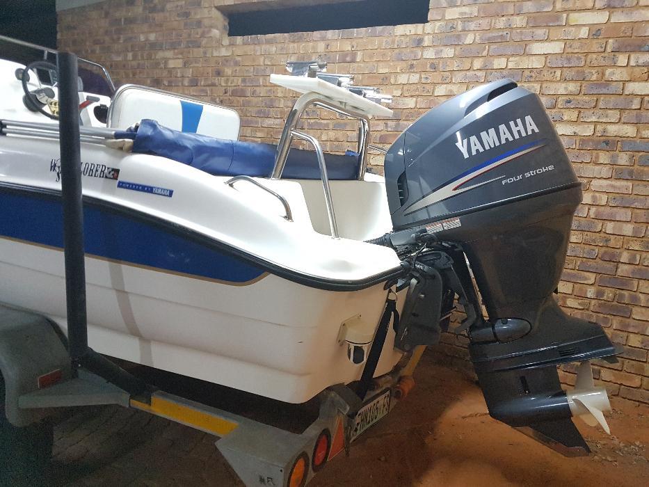Yamaha 115 Explorer boat