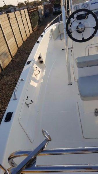 2 x Evinrude E-Tec 90hp Motors On 19Ft Deep Sea Fishing Boat