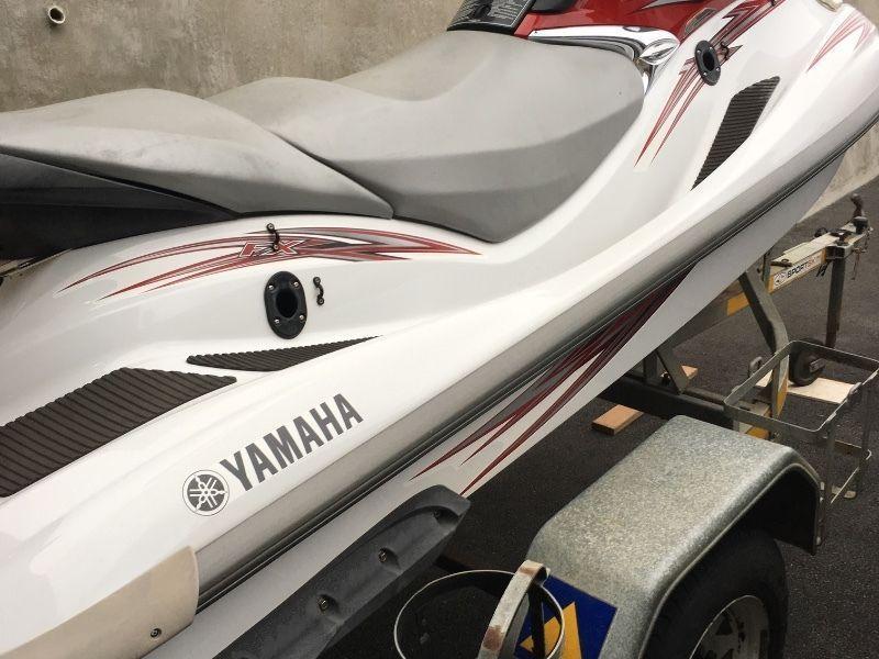 Jetski and trailor