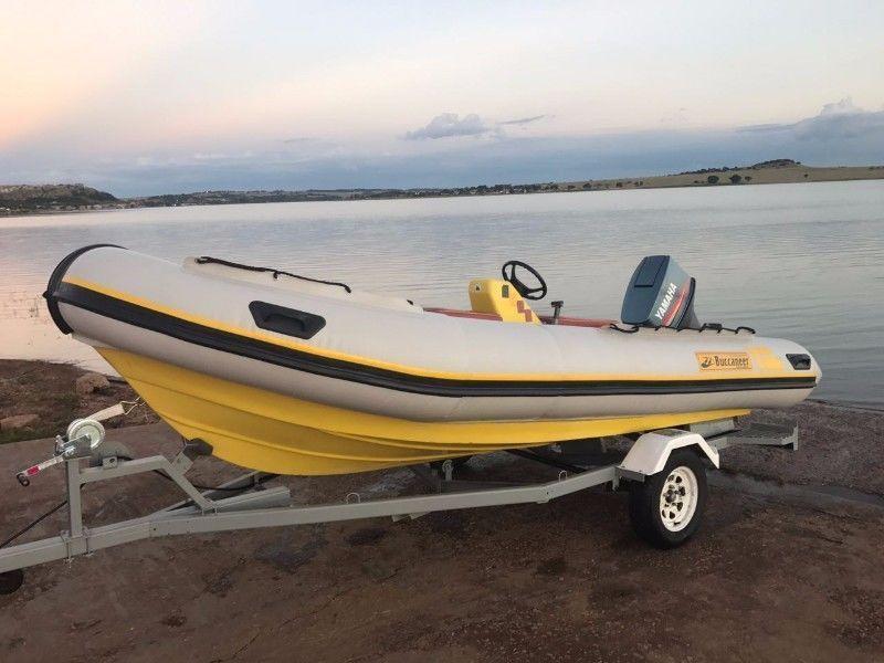 4.7m Semi Rigid Rubber Duck in Great Condition
