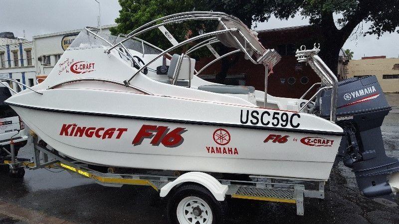 2016 Z-CRAFT F16 KING CAT 2 X YAMAHA 60HP