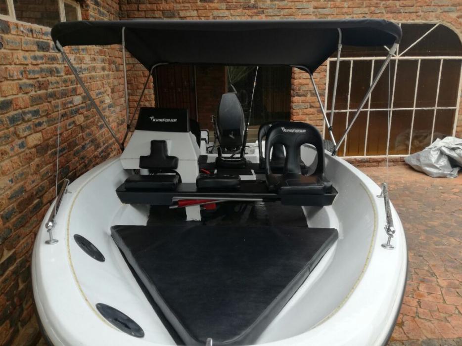 Small Custom boat for sale with 40HP motor and trailer