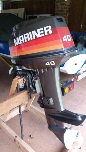 Mariner 40 hp outboard for sale