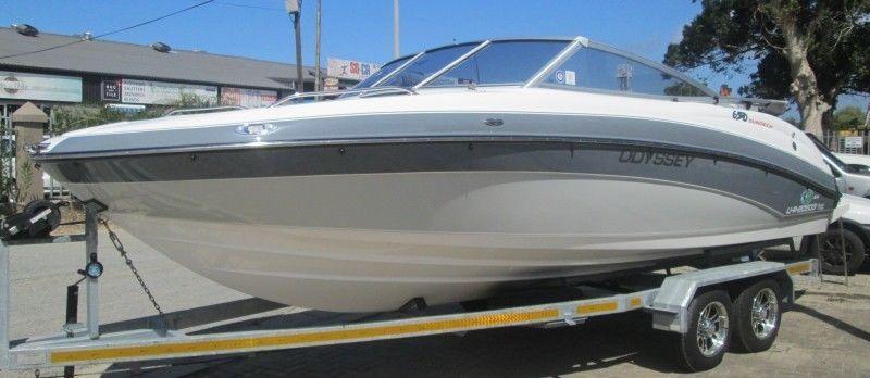 Odyssey 650 Sun Deck with Honda 225 HP Four Stroke