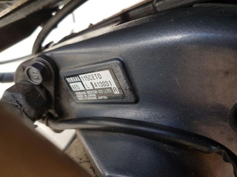 OUTBOARD BOAT MOTOR YAMAHA 115 V4