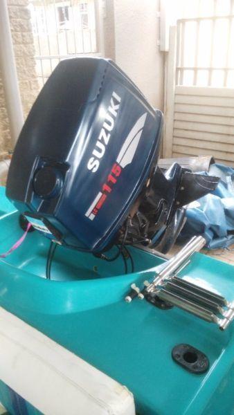 Raven with 115 Suzuki in excellent condition