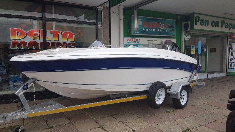 New X-Fire all purpose boat with 150SHO Yamaha