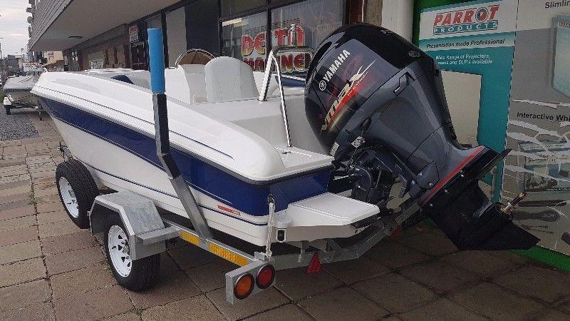 New X-Fire all purpose boat with 150SHO Yamaha