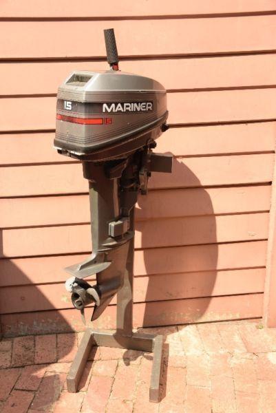 15hp Mariner outboard motor
