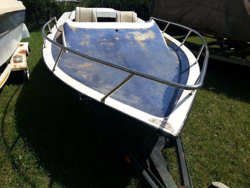 17ft Boat and trailer