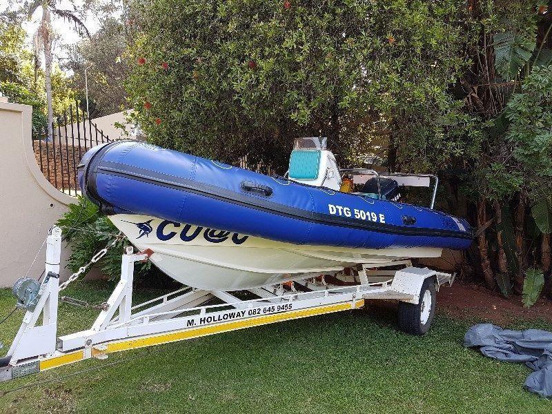 Buccaneer Semi Rigid Rubber Duck with 150HP Yamaha