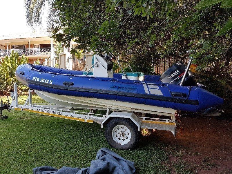 Buccaneer Semi Rigid Rubber Duck with 150HP Yamaha