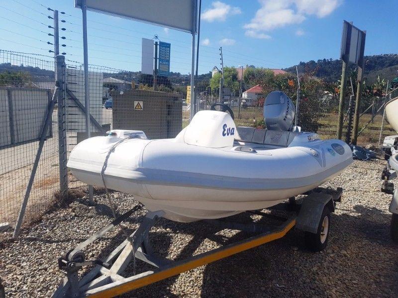 Amanzi 3.2m Semi Rigid 30 Hp Honda 4 stroke