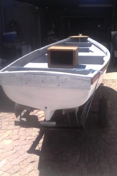 Boat with trailer