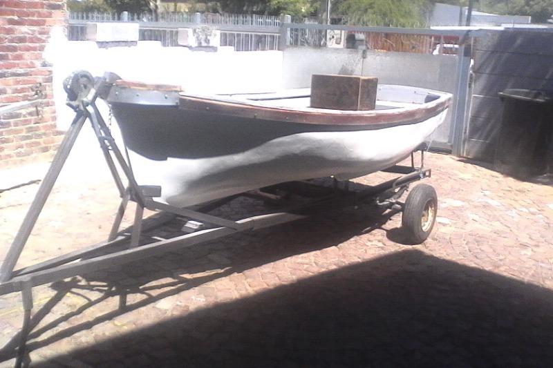 Boat with trailer