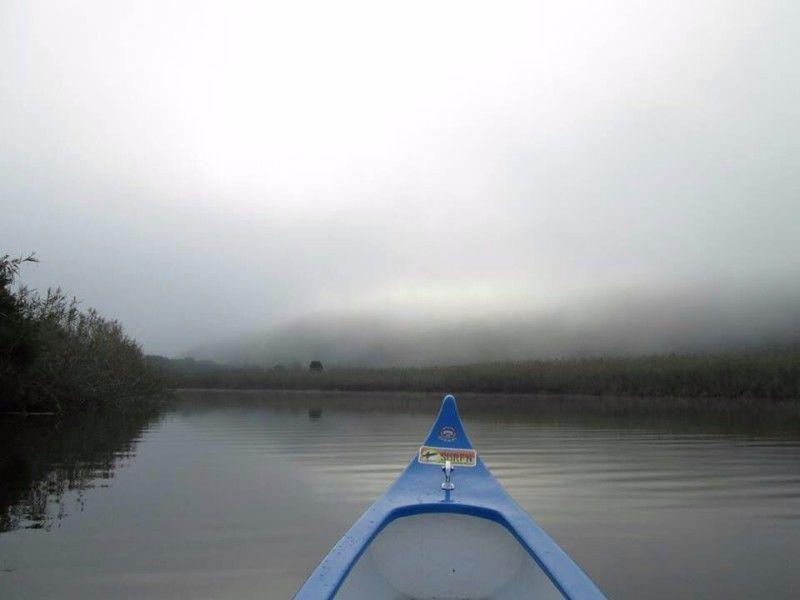Canoe and paddle