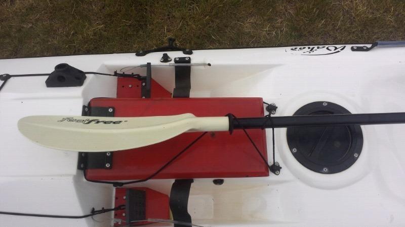 Wahoo deep sea fishing kayak