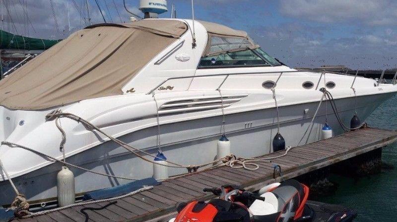 GOOD DEAL!!! 45 ft SEARAY 1996 Sundance Model R1.1Mil. Call Anje` 082 883 0799 @ Int Yachts to view