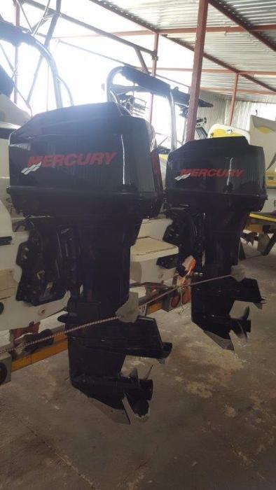2 x Mercury 60Hp Outboard Motors