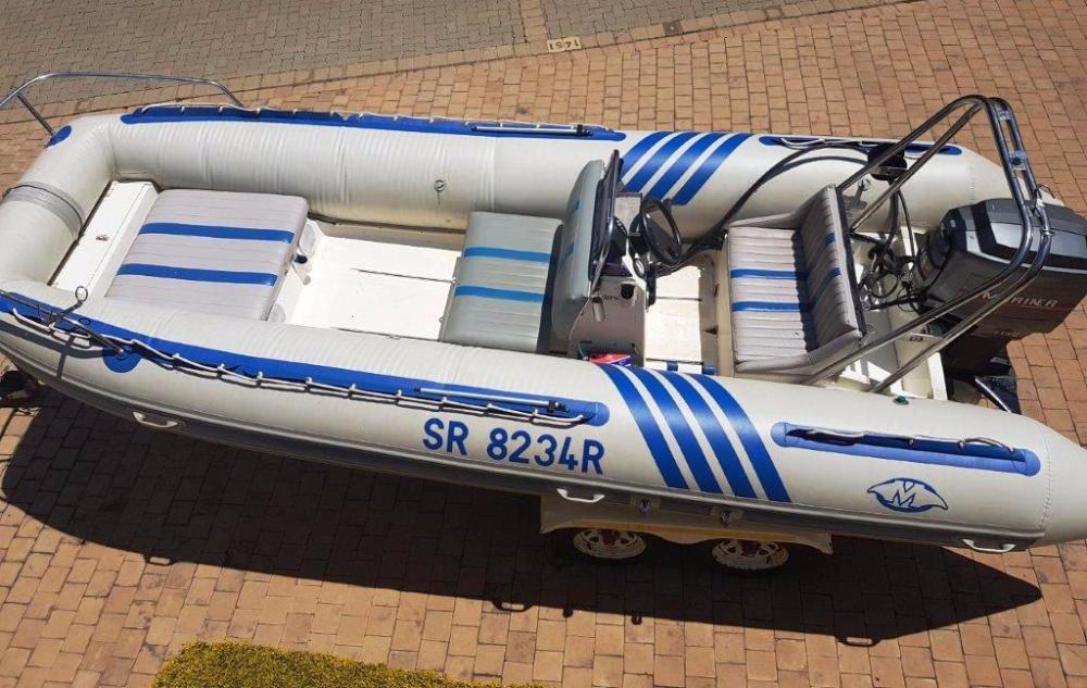 Rubber Duck 6m 135Hp Mariner Motor