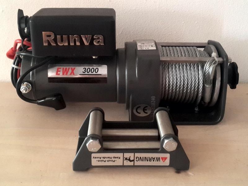 RUNVA EWX3000U LBS 12V electric winch