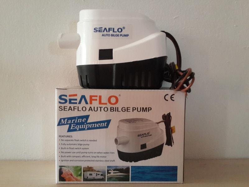 GREY WATER SYSTEM BILGE PUMP AUTO 750GPH SEAFLO (M)