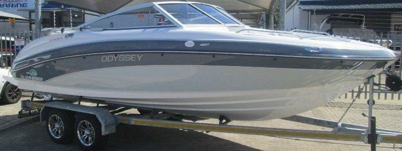 Odyssey 650 Sun Deck with Honda 225 HP Four Stroke