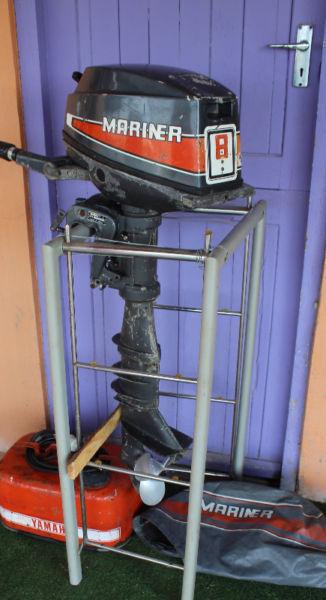 Mariner 8 HP long shaft outboard engine