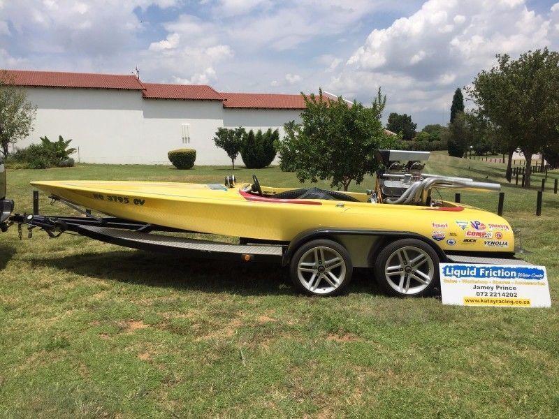 1969 Sanger Race Craft with Edelbrock 481 Rodeck 8L V8