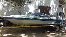 170 Swift Bowrider with 100HP EVvinrude engine