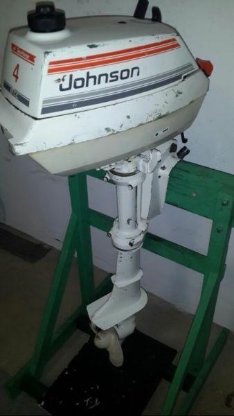 4 hp Johnson outboard for sale