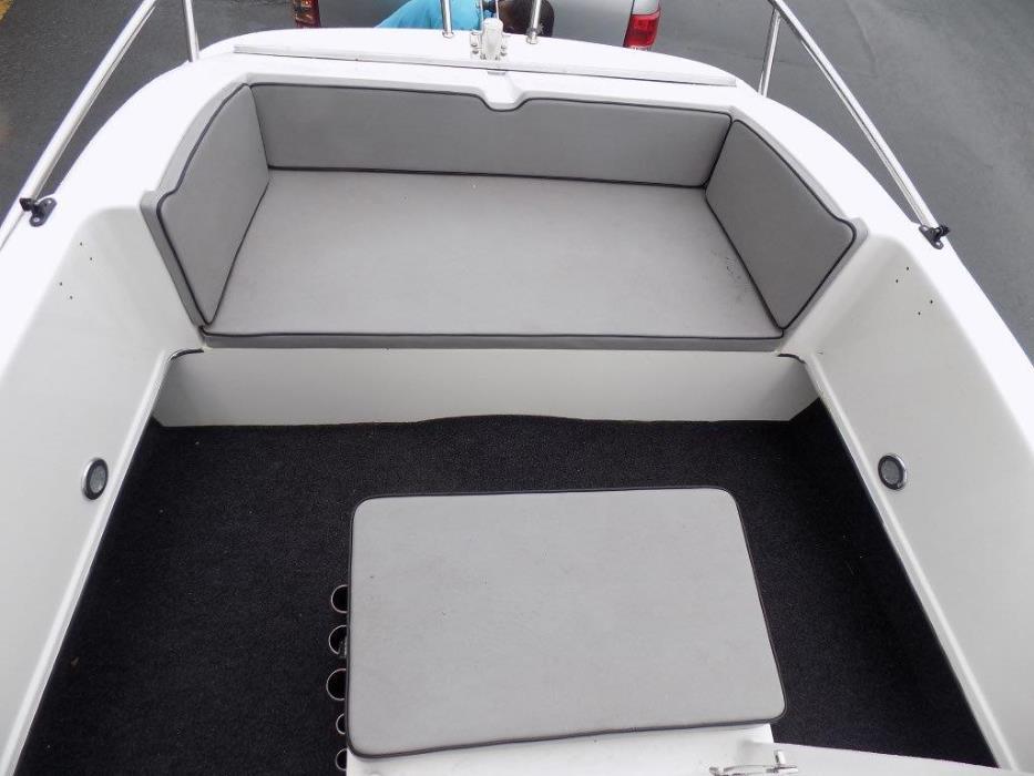 Gamefish 510 on trailer 2 x 60 hp hondas 4 strokes