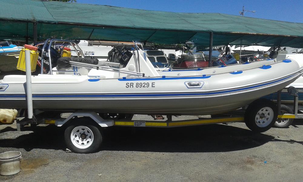 Infanta 6m semi rigid with 125hp Mercury - very good condition