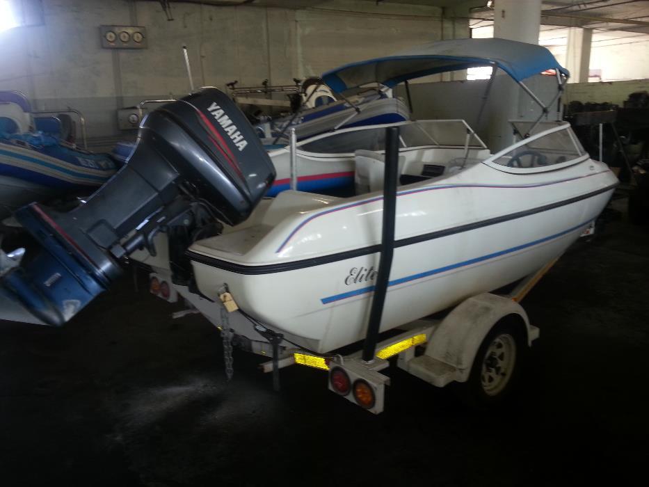 Raven elite 115 hp yamaha v4 trim & tilt