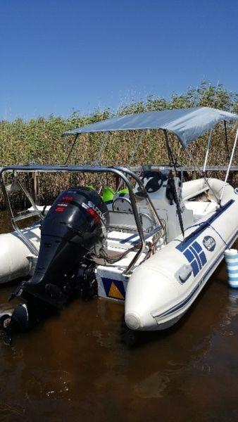 Infanta 5.2, 115Hp Suzuki Four Stroke Motor, very low hours