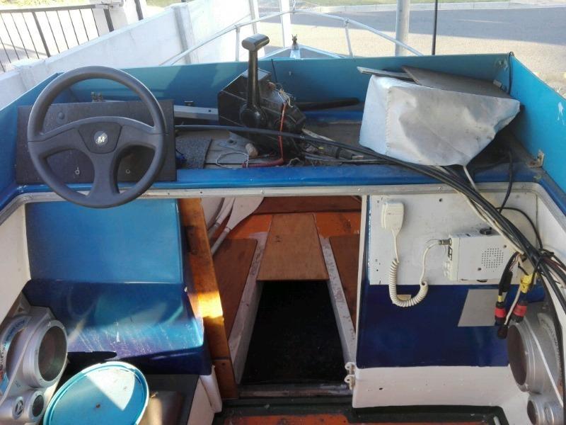 16 Foot Cabin Boat with Trailer